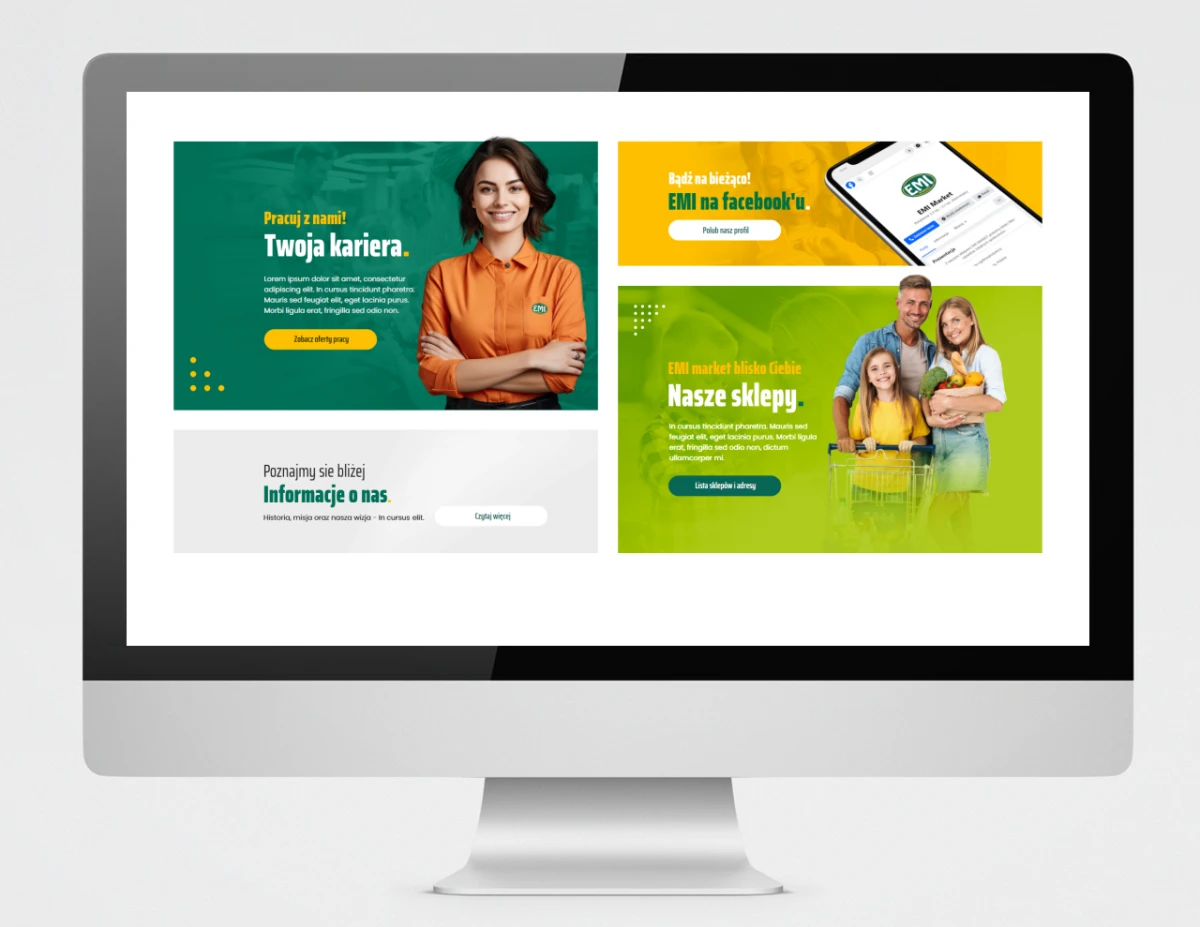 emi market projekty stron www wykonane przez exponet z bielska bialej