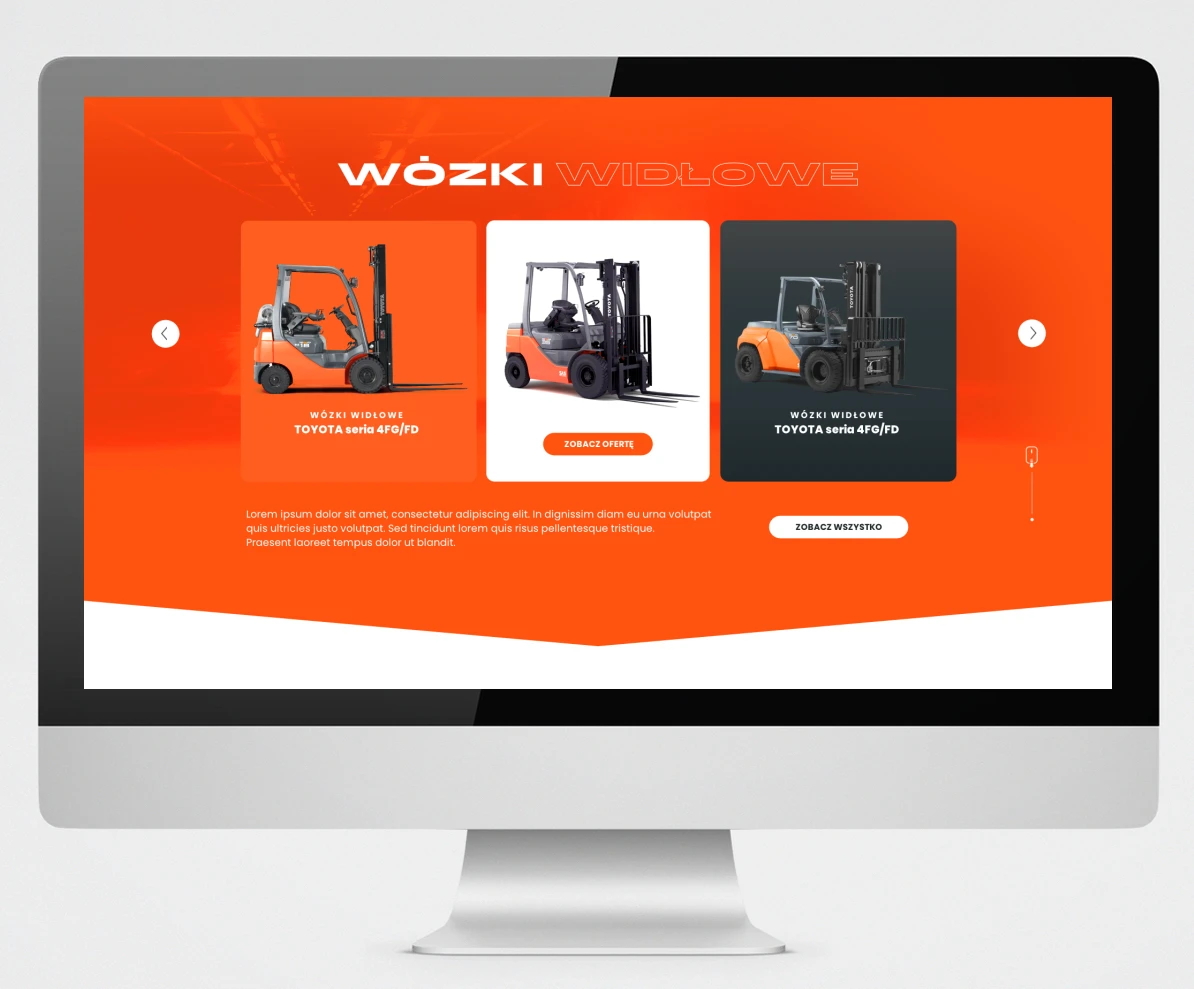 redesign strony internetowej dla danpol