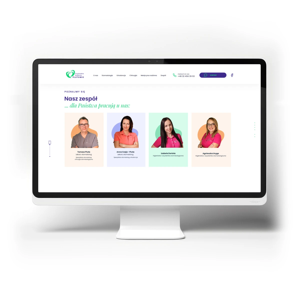 redesign strony internetowj dla firmy plutowie projekt i wykonanie Exponet Bielsko Biała