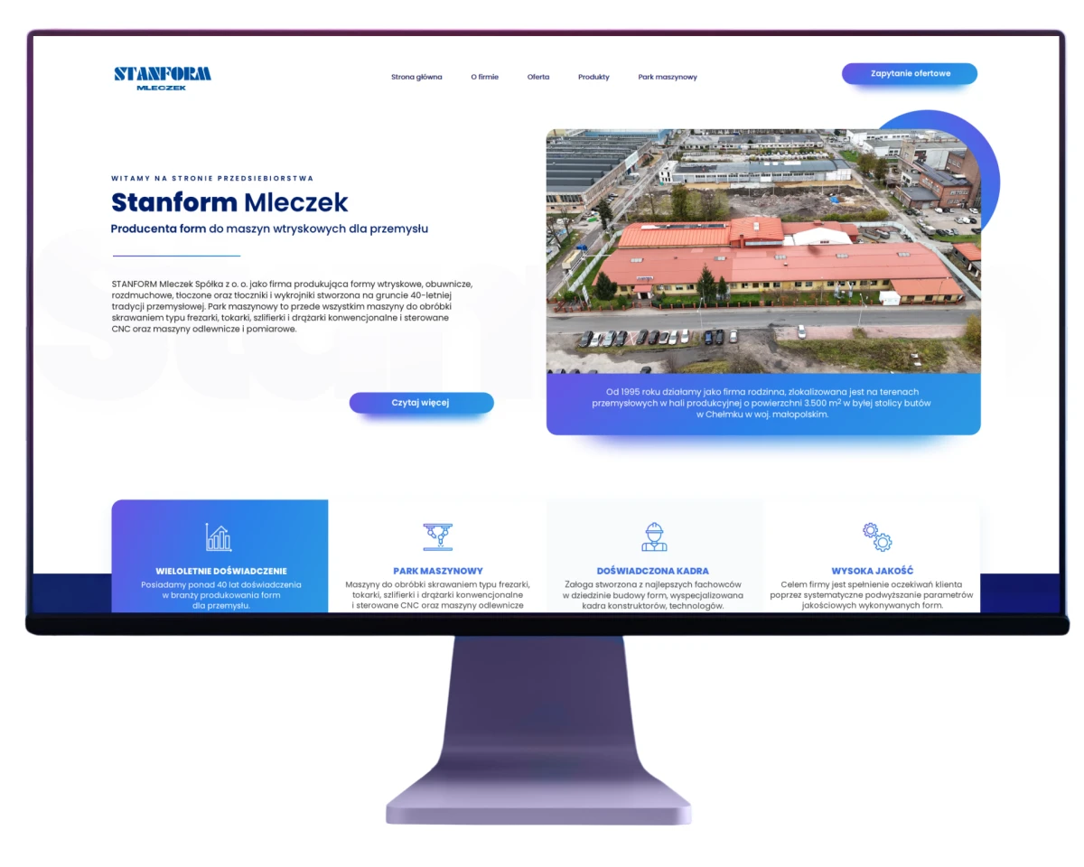 exponet strony internetowe bielsko projektowanie stanform 2024