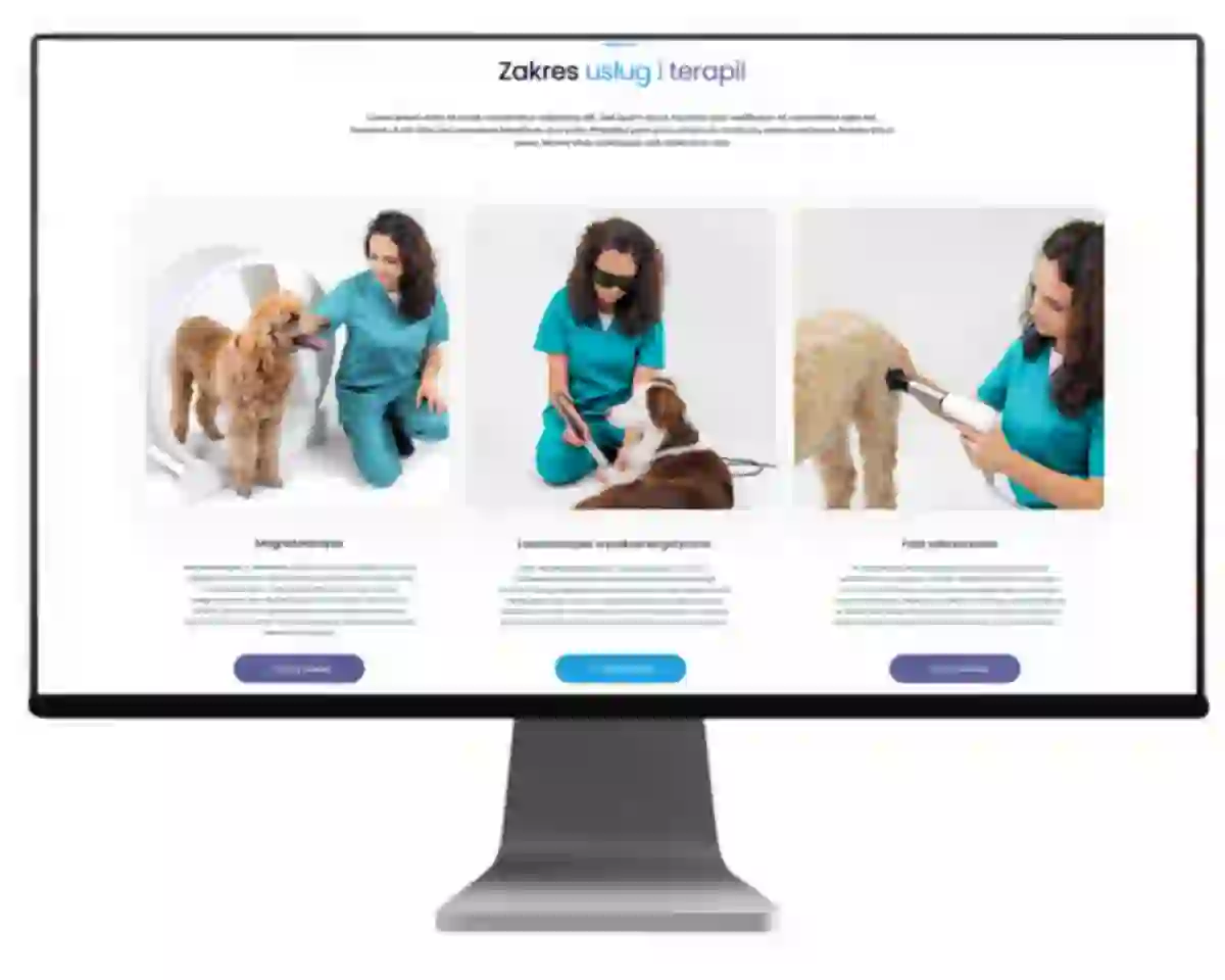 strona internetowa vitalvet wykonanie exponet bielsko biala