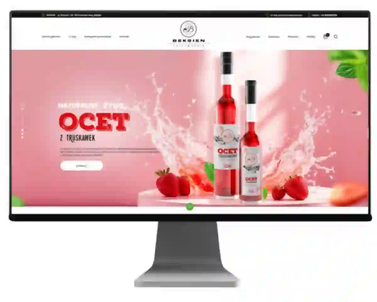 projektowanie stron www dla firmy beksien exponet bielsko biala