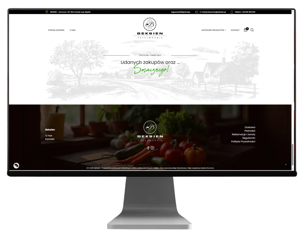 tworzenie stron internetowych bielsko projekt beksien 2025