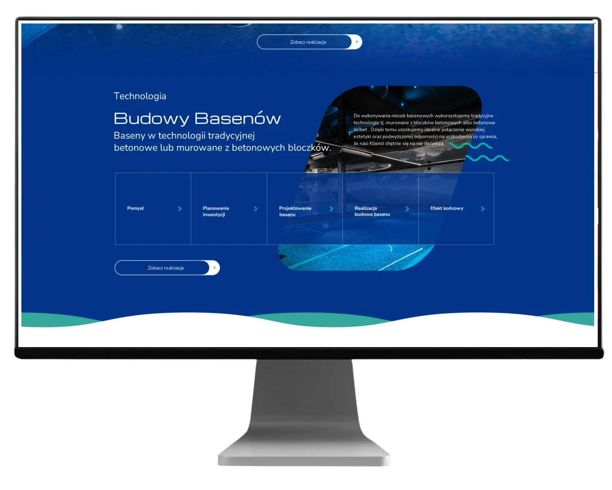 tworzenie strony dla masterool and spa wykonanie exponet bielsko biala