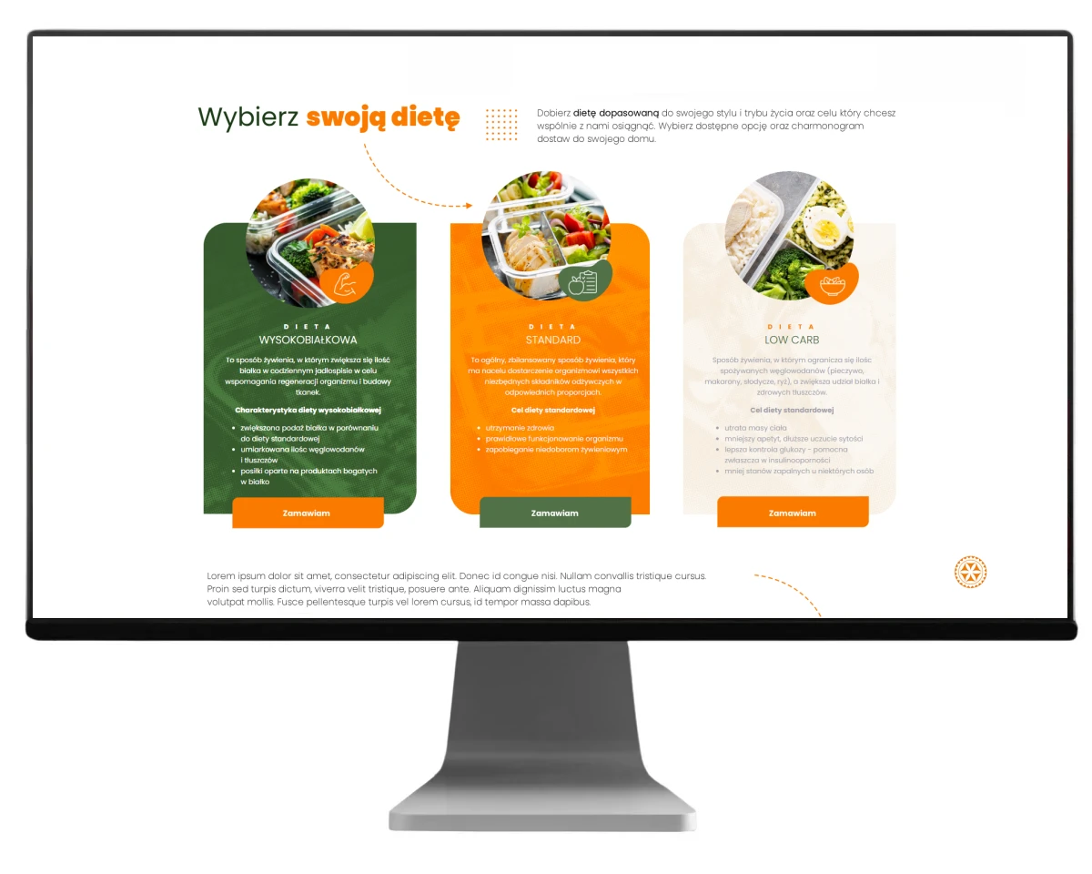 pozycjonowanie strony dieta z gor catering exponet bielsko