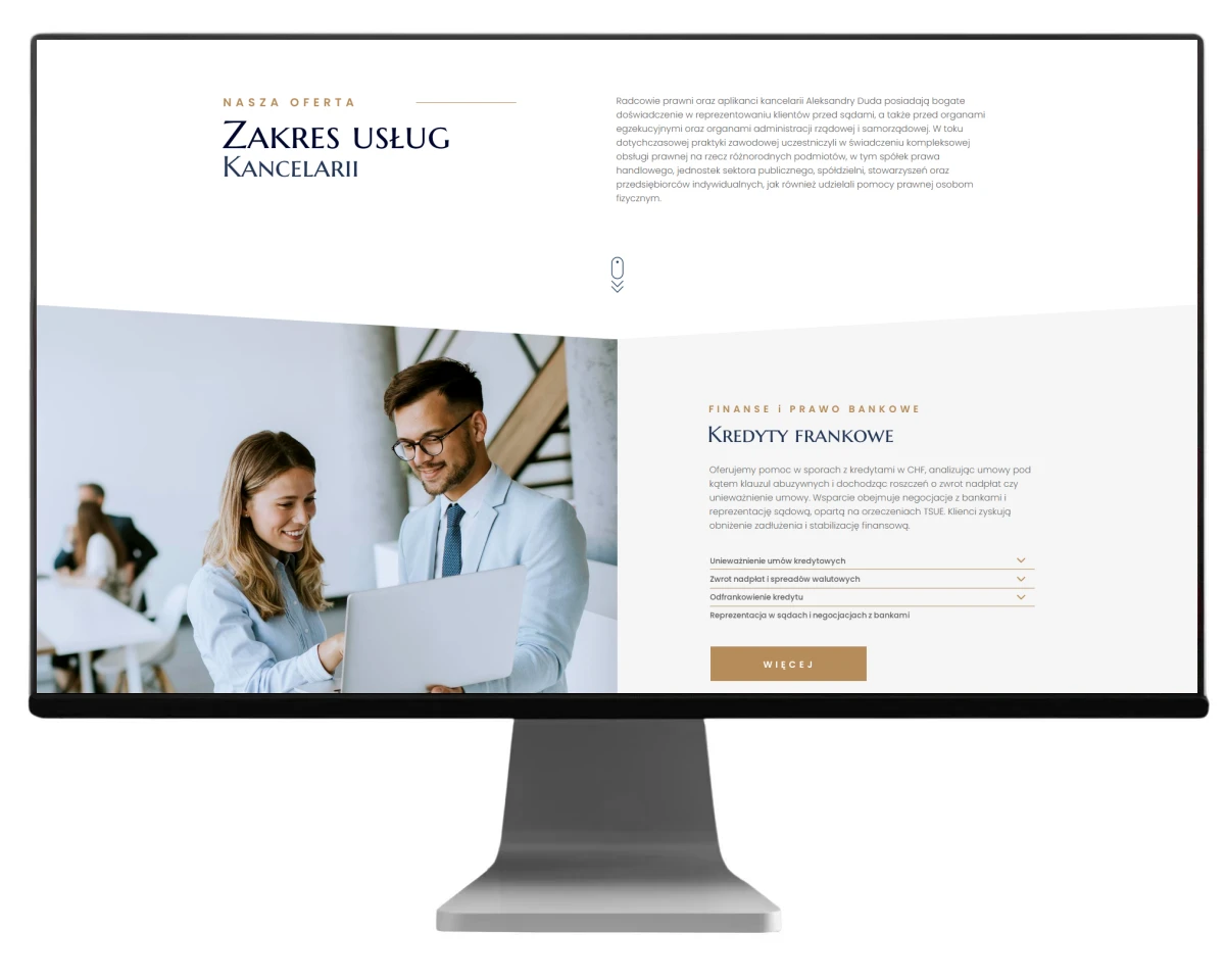 projektowanie stron www dla firm z bielska bialej kancelaria