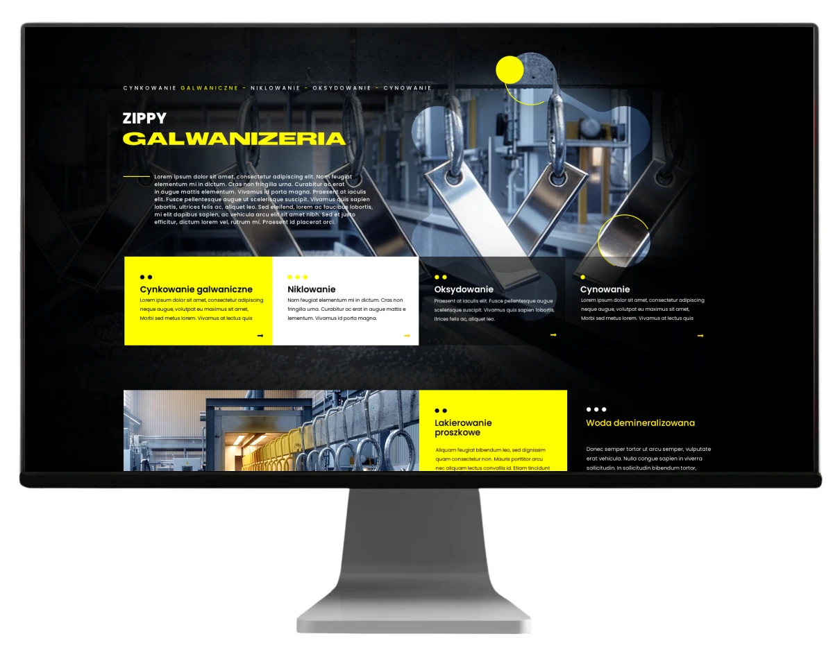 projekt strony interntowej dla zippy pozycjonowanie wykonuje firma exponet bielsko