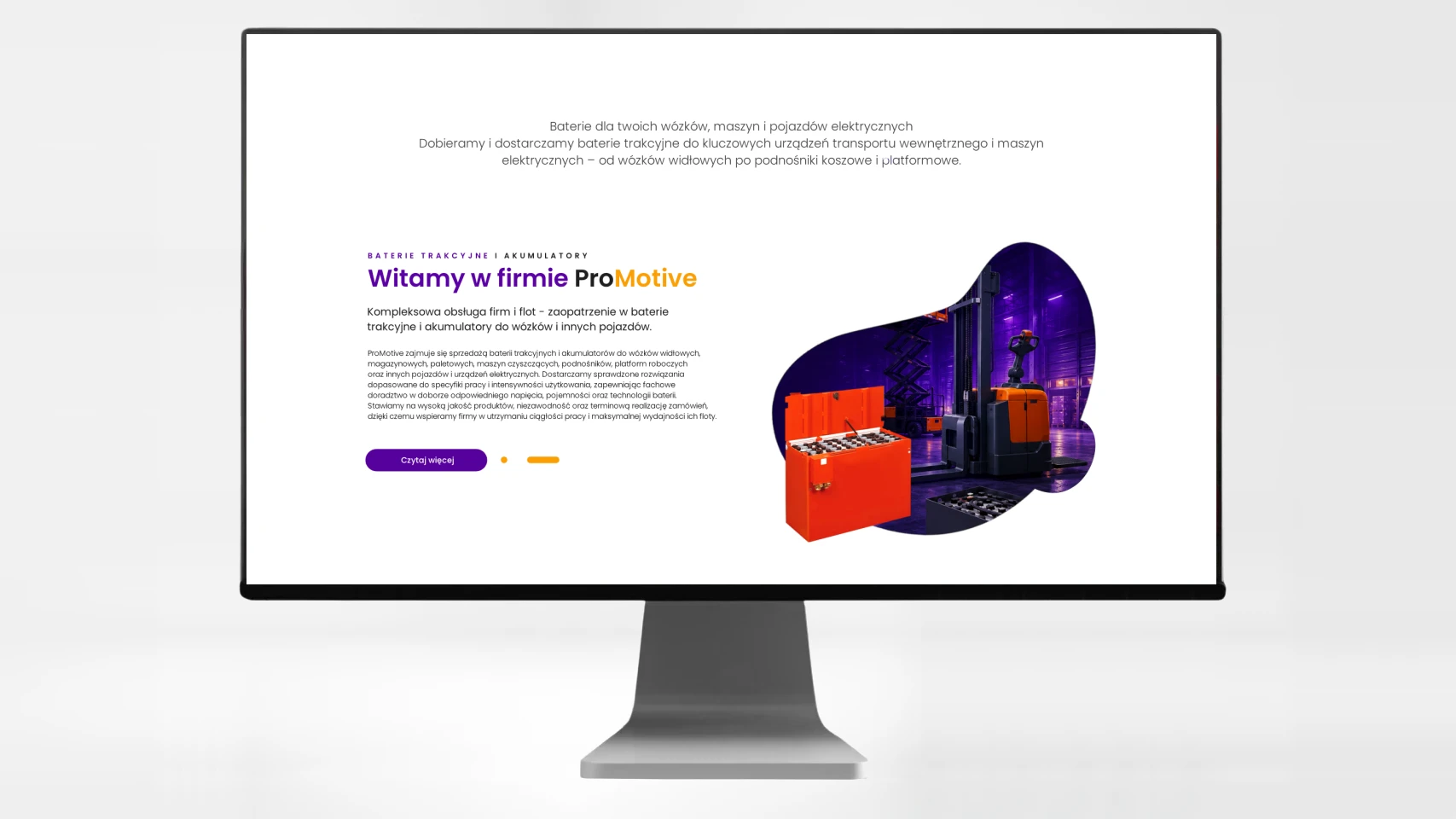 strony internetowe dla firm bielsko biala projekt dla promotive