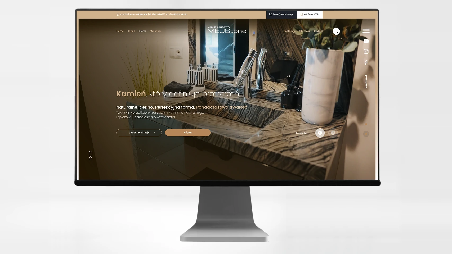 strony internetowe dla firm z bielska bialej meustone
