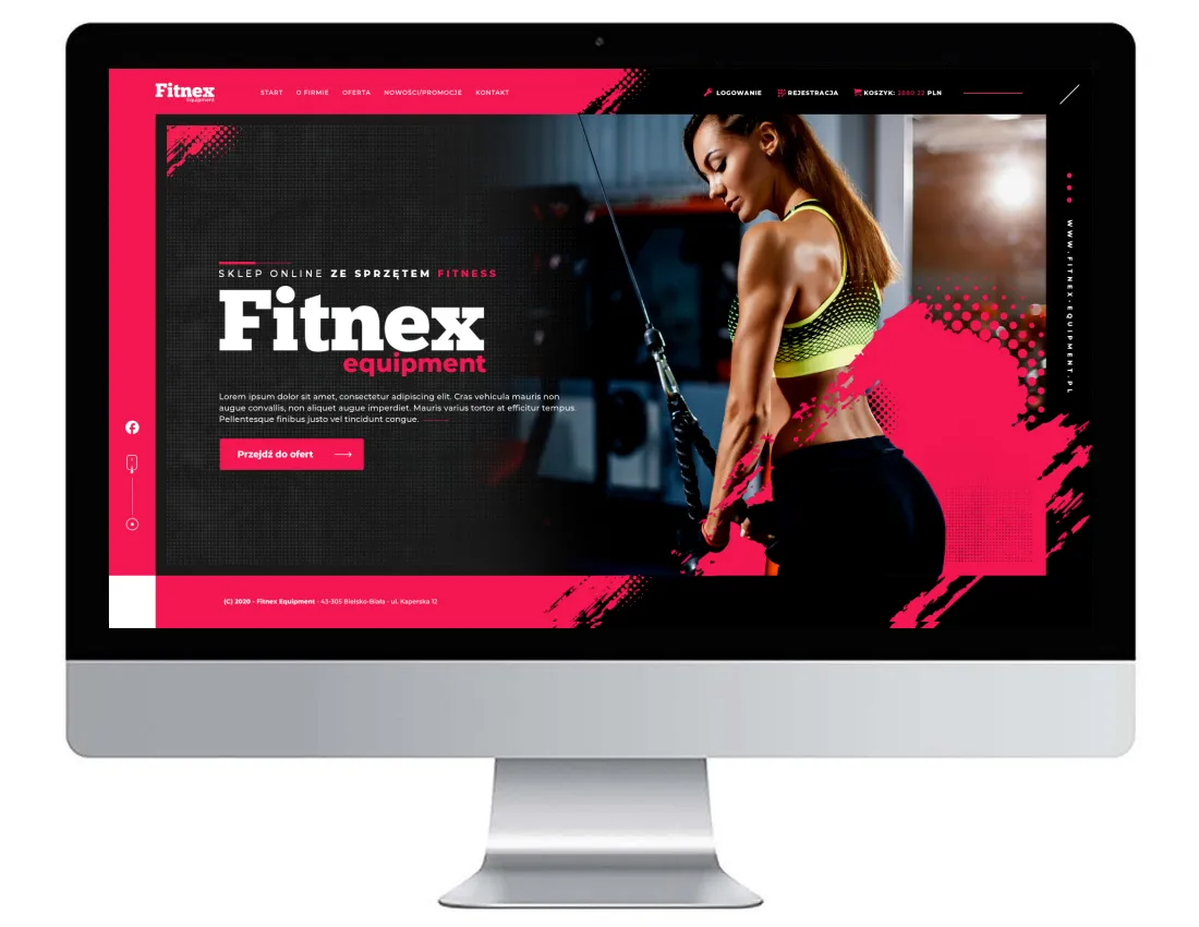 sklepy strony internetowe bielsko fitnex 3