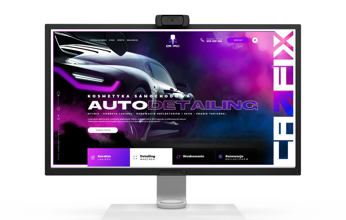 strona internetowa carfix bielsko