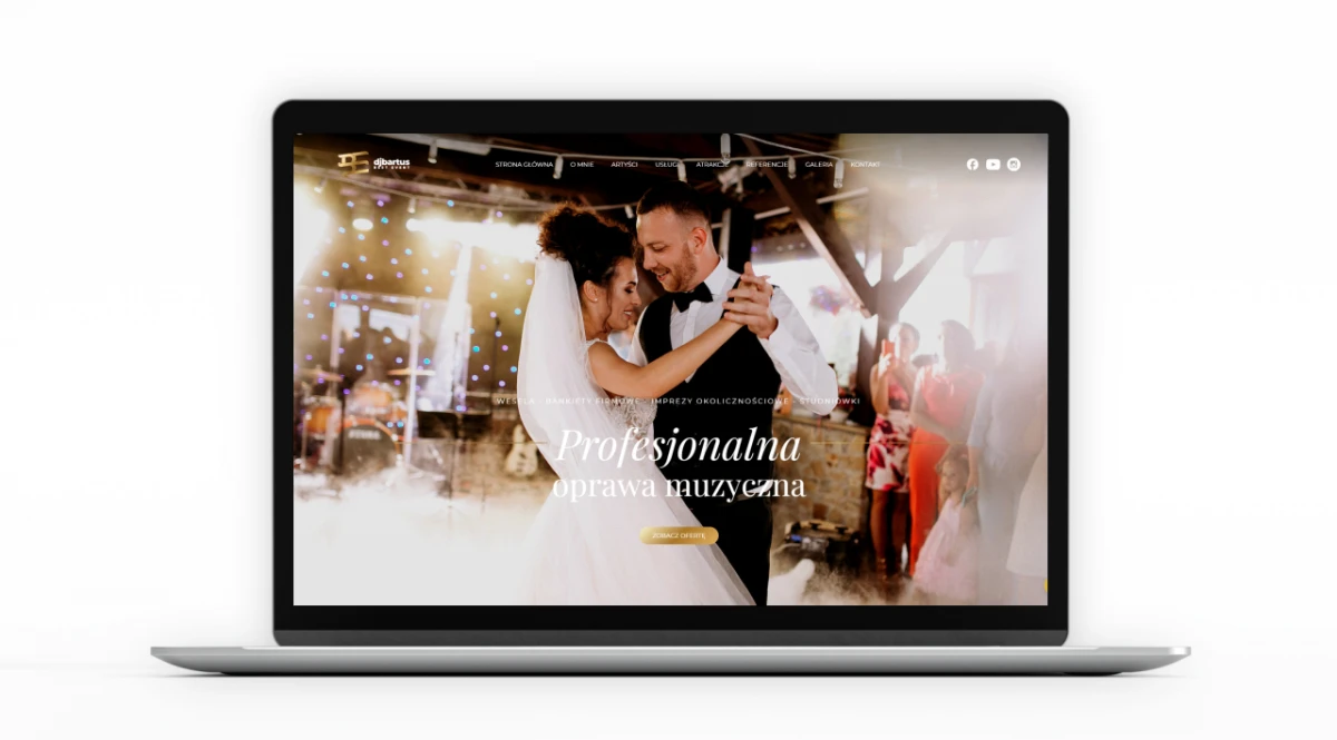 strona internetowa dla dj bartusa 1