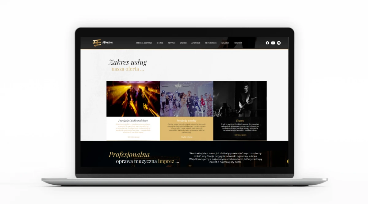 strona internetowa dla dj bartusa 6