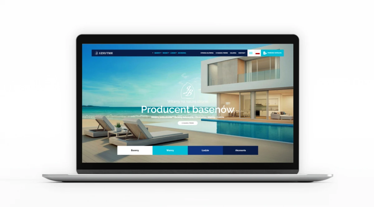 strona internetowa dla firmy szkutnik