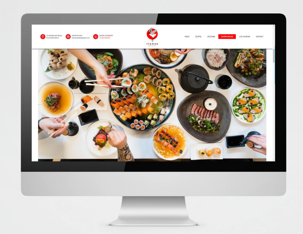 strona internetowa itamae bielsko 4