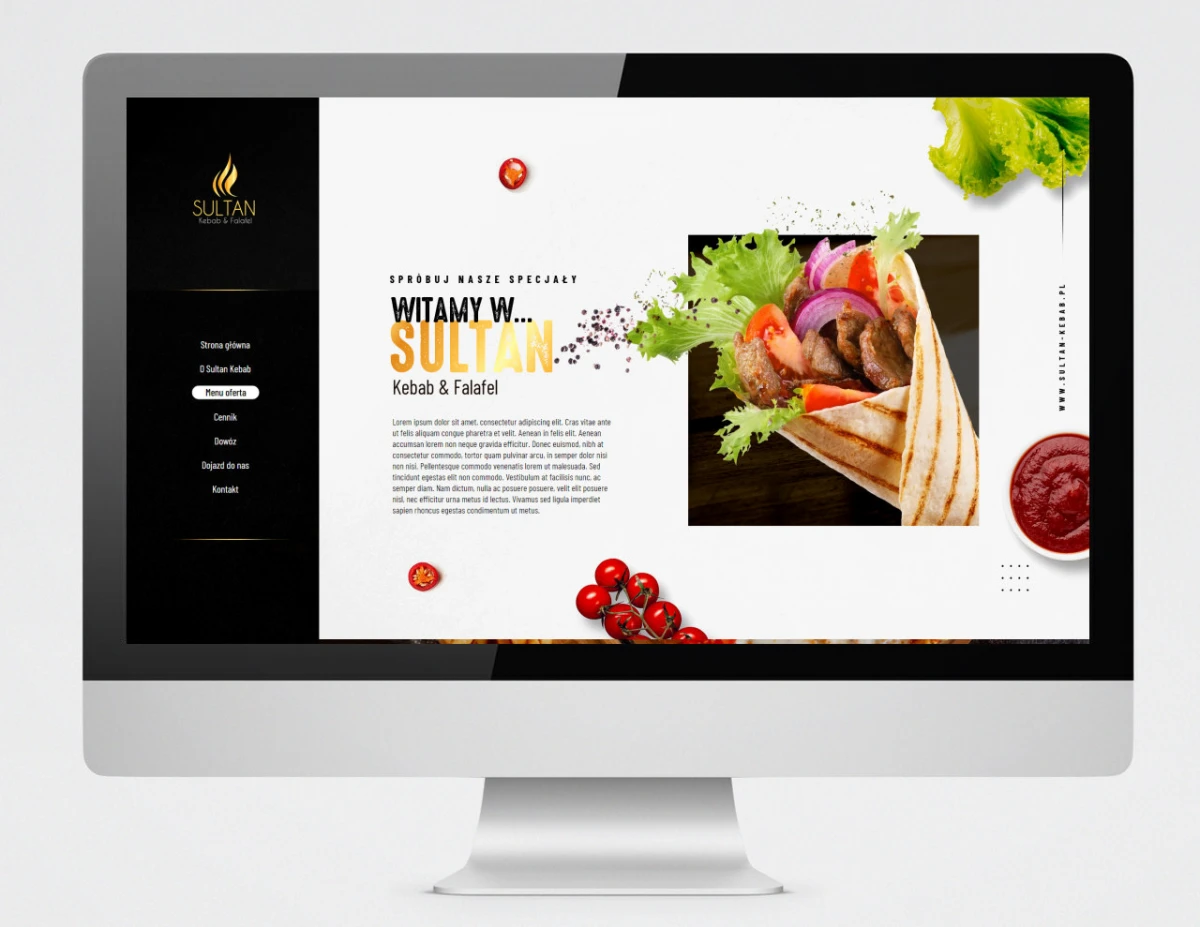 strony www dla sultan falafel kebab z miasta bielsko biala 3