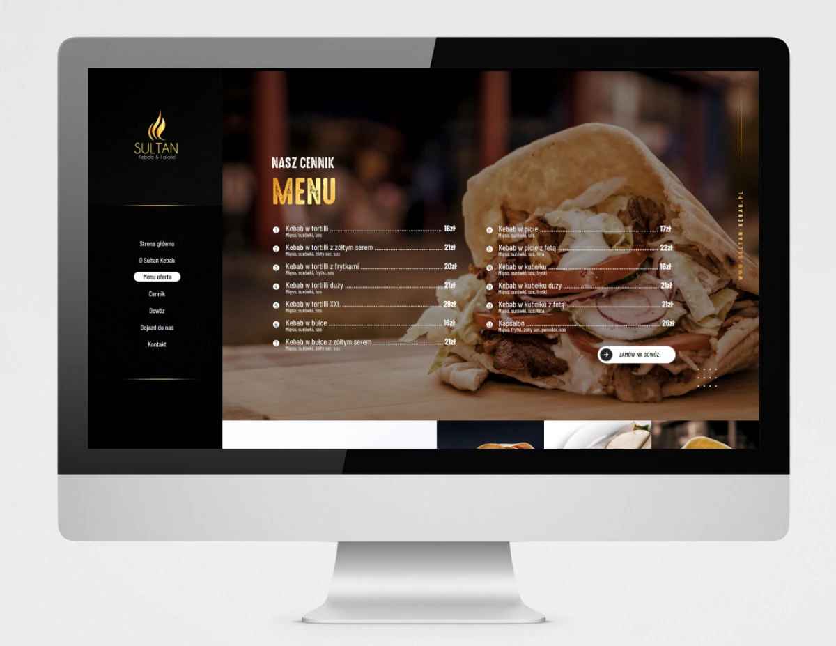 strony www dla sultan falafel kebab z miasta bielsko biala 4