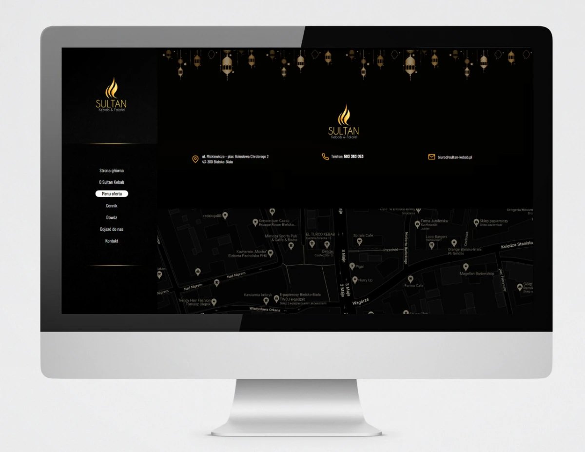 strony www dla sultan falafel kebab z miasta bielsko biala 7