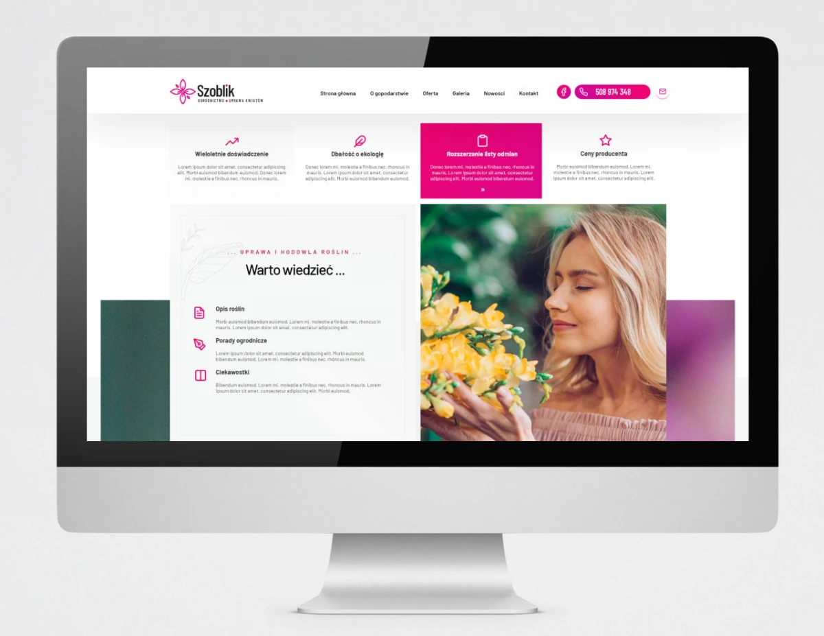 pozycjonowanie strony internetowe w google firmy ogrodniczej szoblik