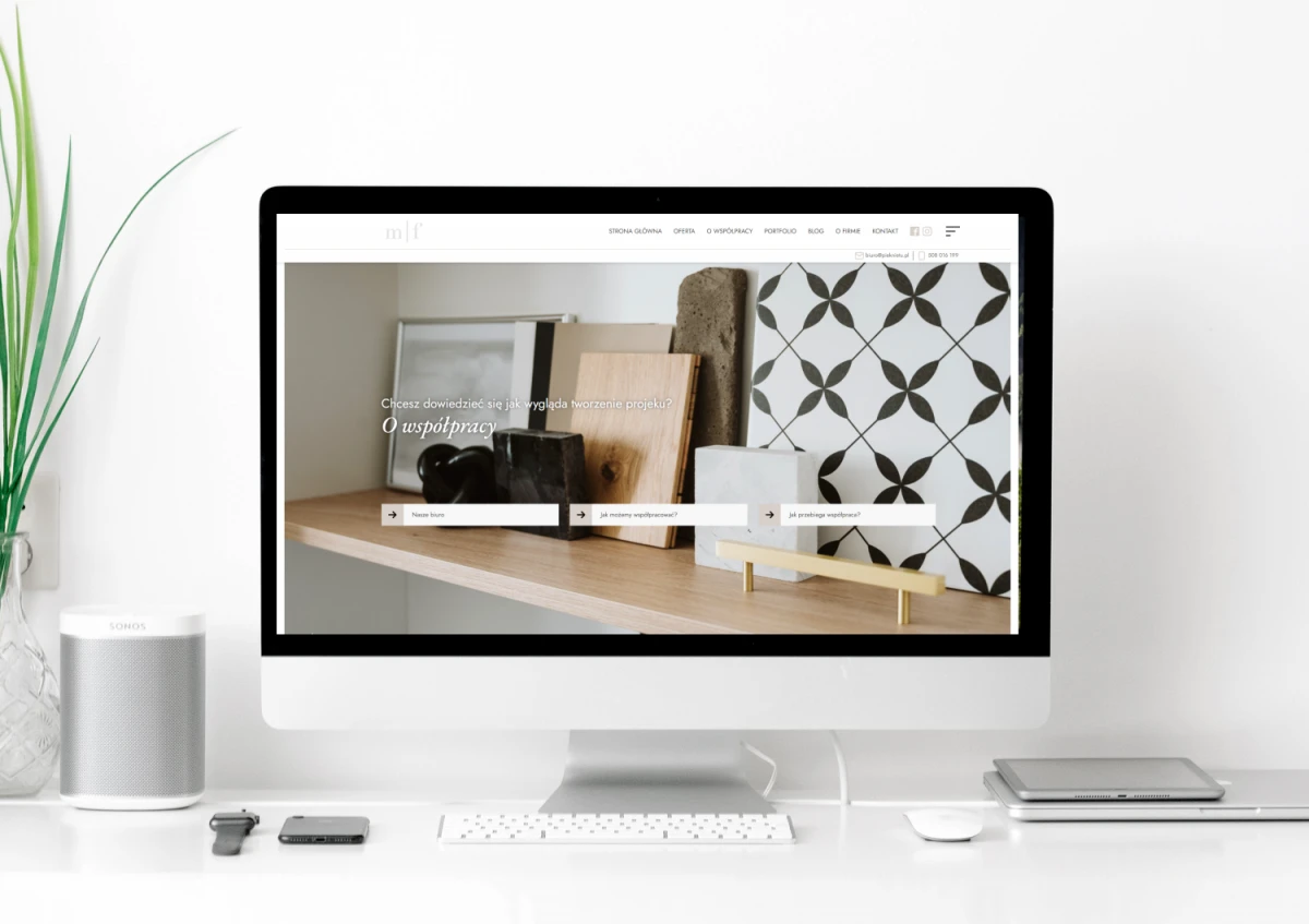 pieknietu strony internetowe dla studia architektury wnetrz bielsko biala