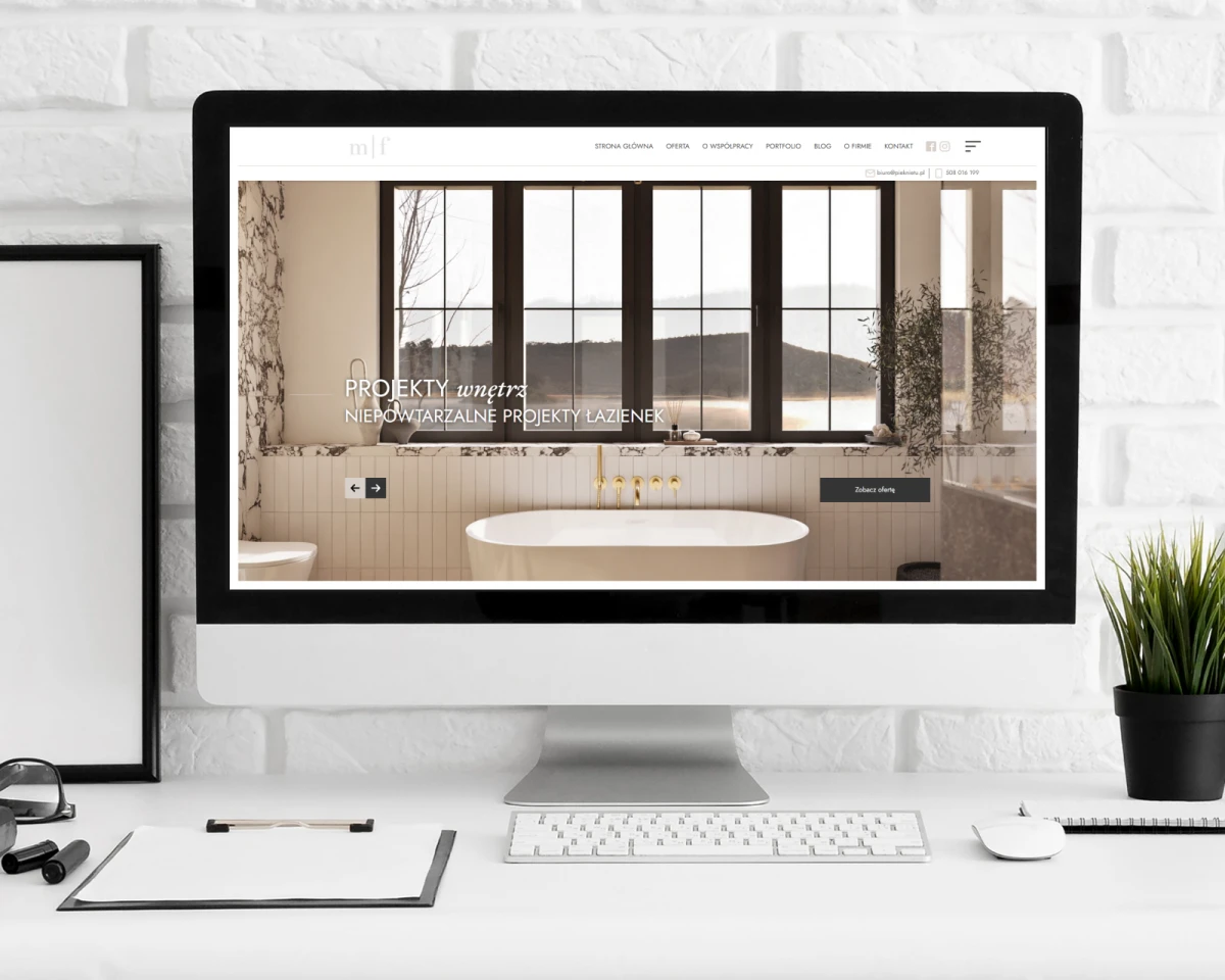 projektowanie stron www dla biura architektonicznego pieknietu bielsko