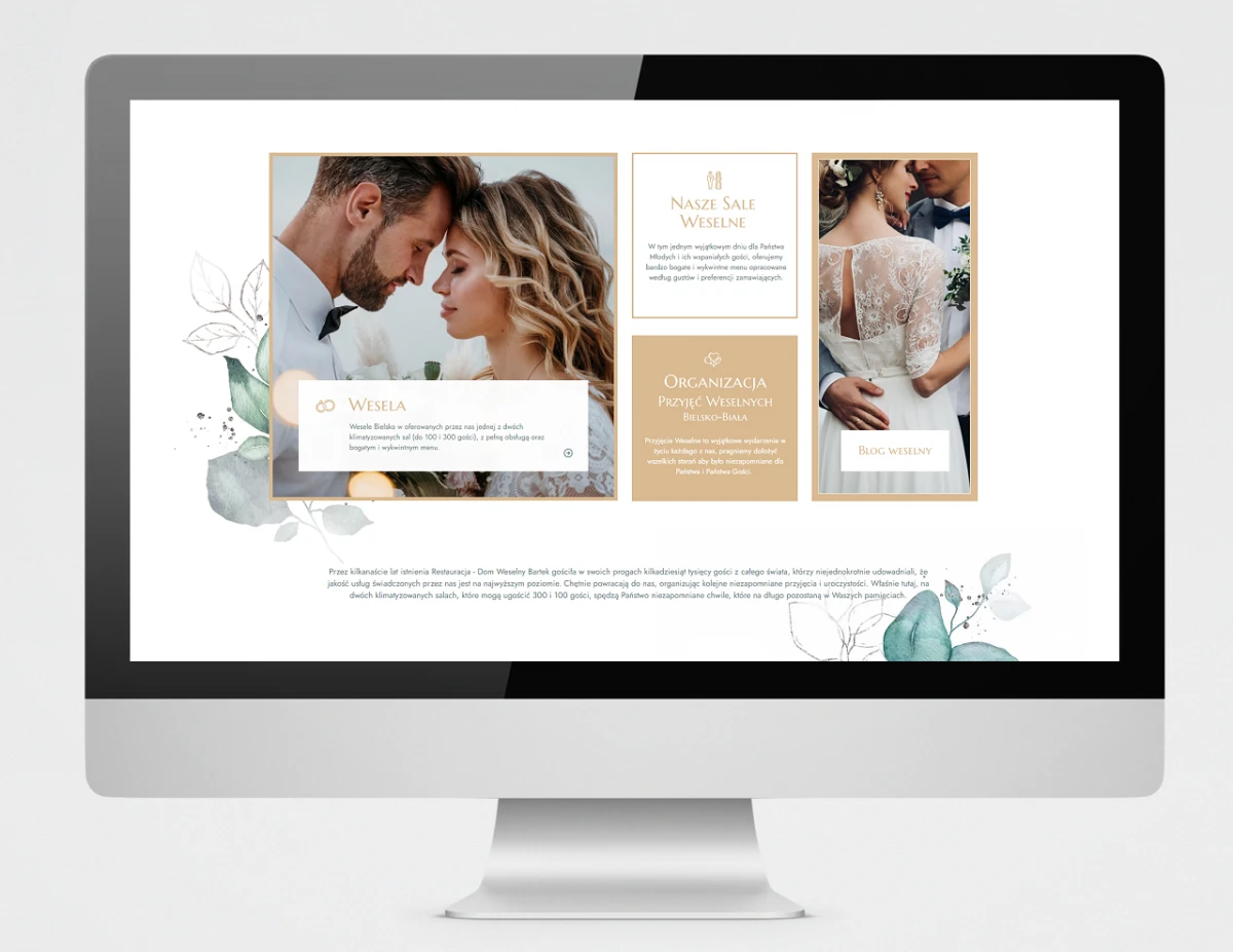 strona www projekt dla domu bartek z bielska bialej