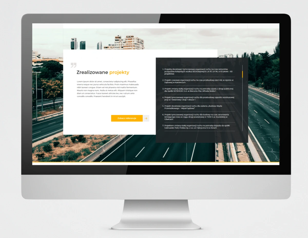 projektowanie stron internetowych dla kp znaki