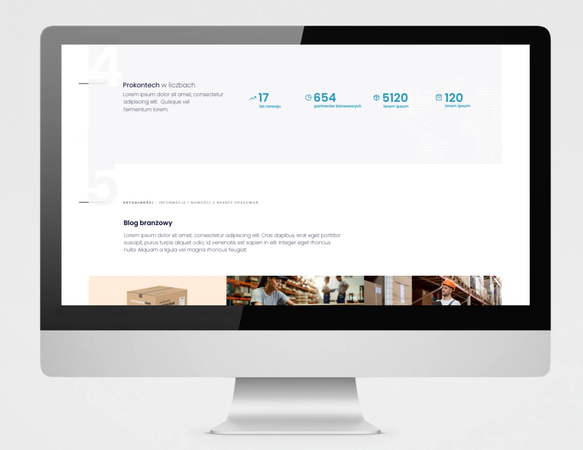 nowa strona www firmy prokontech group