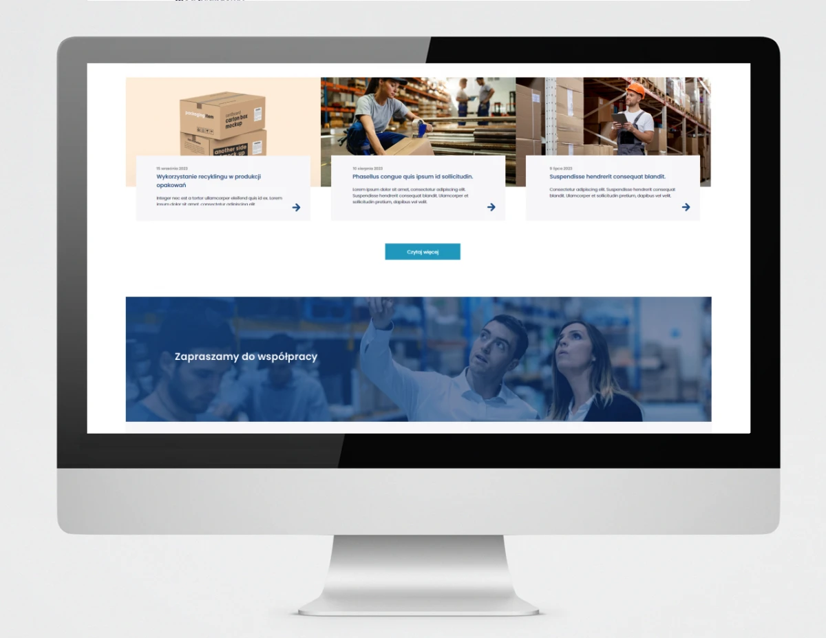 nowy projekt strony www dla prokotech group