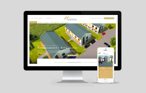 strona internetowa apartamenty kowalska bielsko biała
