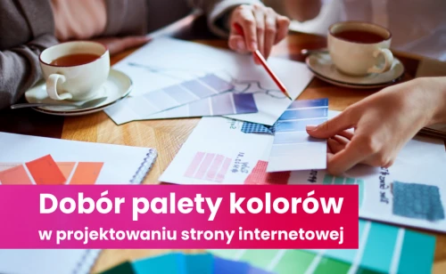 projektowanie stron internetowych zasady doboru kolorow