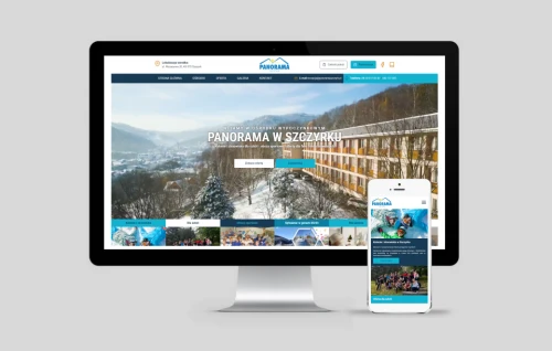 projektowanie stron dla osrodka panorama w szczyrku