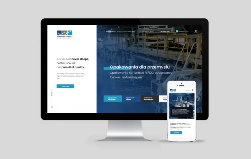 projektowanie strony www dla prokontech group